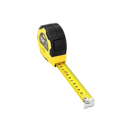 Рулетка Deli YS EDL3798, 7,5 м х 25 мм, желтый, черный