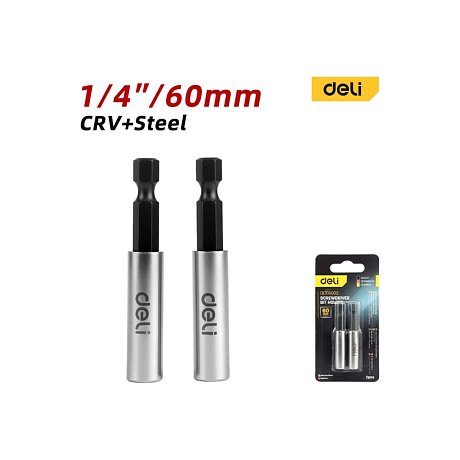 Держатель бит (насадок) Deli YS EDL106002, магнитный, 60мм, 1/4