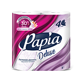 Бумага туалетная Papia Deluxe