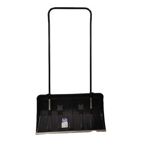 Движок для снега пластмассовый 760х430 мм, оцинкованный с планкой