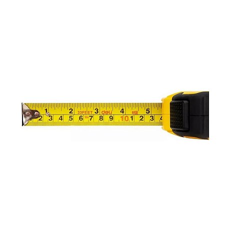 Рулетка Deli YS EDL3799, 10 м х 25 мм, желтый, черный