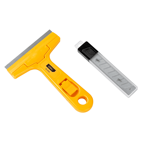 Скребок Deli YS EDL4723, 145 мм, 10 лезвий в комплекте