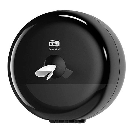 Диспенсер TORK SmartOne, для туалетной бумаги в мини рулонах, пластиковый, черный, T9 (681008)