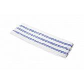 Насадка для плоской швабры с полосами скольжения, микроволокно, универсальная, 35x11 см