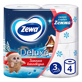 Бумага туалетная Zewa Deluxe