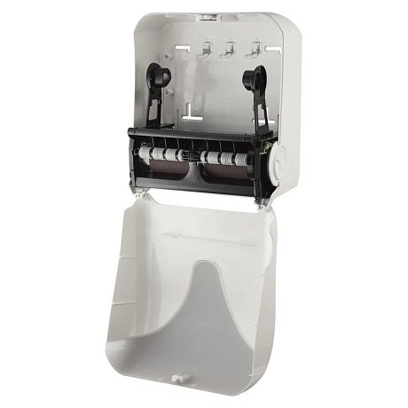 Диспенсер VEIRO Professional POD для полотенец рулонных, механический, белый (POD2v2)