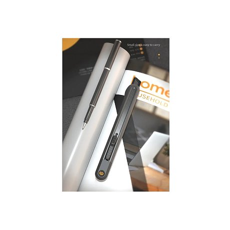 Нож строительный Deli HS EHT4009, 9 мм, Soft Touch, черный