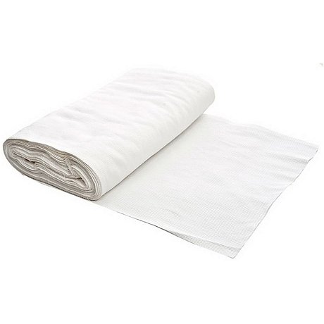 Полотно вафельное отбеленное, 40см, 50м.пог./рул., плотность 140г/м2