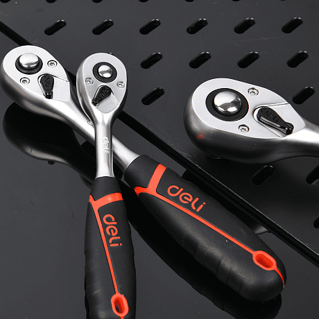 Ключ-трещотка Deli RS EDQ43802, 1/2