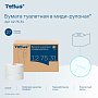 Бумага туалетная Tellus Комфорт T6, в миди-рулонах 100 м, 2 слоя (127531)