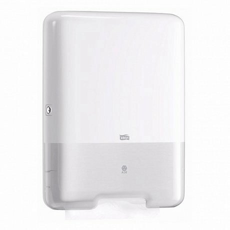 Диспенсер TORK Singlefold для полотенец листовых, белый, H3 (553000)