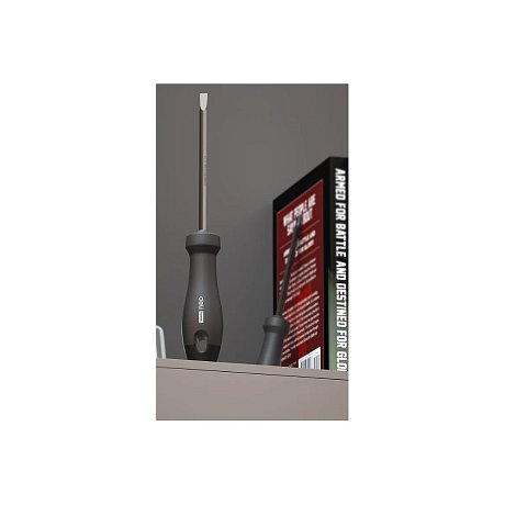 Отвертка Deli HS EHT1055, PH2х180 мм, Soft Touch, черный