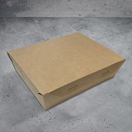 Контейнер бумажный 600 мл, без окна, 450 шт/упак.