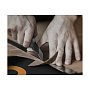 Нож строительный Deli HS EHT4009, 9 мм, Soft Touch, черный