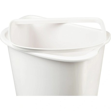 Корзина Luscan Prof Etalon для мусора, с крышкой, 32 л, белый