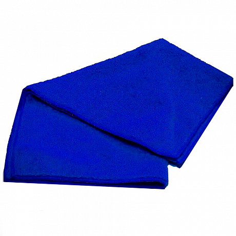 Салфетка из микроволокна, 25x25 см, 10 шт/упак, синий