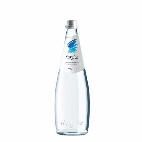 Вода минеральная "Surgiva", 0.5 л, негазированная, стеклянная бутылка