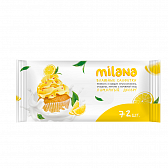 Салфетки влажные антибактериальные "Milana", 72 шт/упак, 	лимонный десерт (IT-0574)