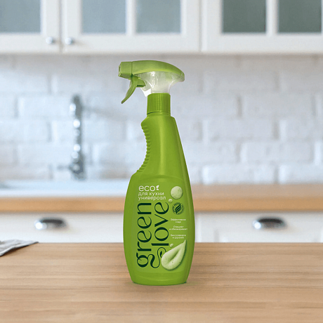 Средство чистящее универсальное "Green Love" с содой, 500 мл, экологичное