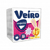 Салфетки бумажные "Veiro", 100 шт/упак, 24x24см, белый