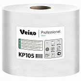 Полотенца бумажные Veiro Professional Basic в рулонах с центральной вытяжкой (KP105)