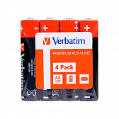 Батарейки алкалиновые Verbatim