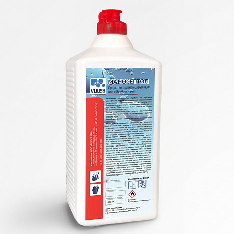 Средство дезинфицирующее для рук "Маносептол" 1 л
