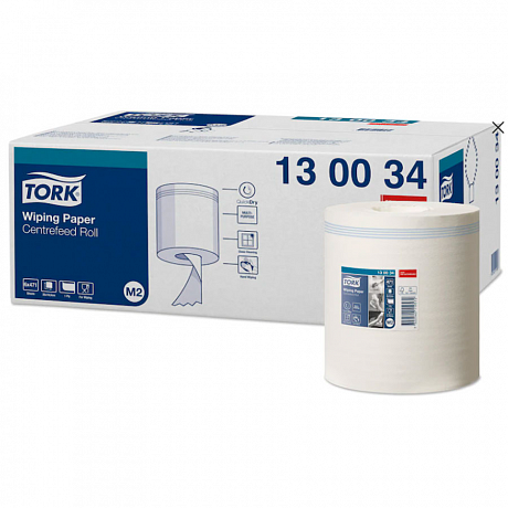 Протирочная бумага Tork Premium с центральной вытяжкой, М2 (130034)