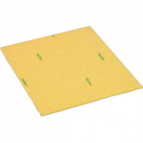 Салфетка-губка из целлюлозы "Веттекс Классик", 18x20 см, 10 шт/упак, желтый