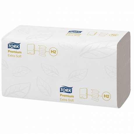 Полотенца бумажные TORK Xpress Premium листовые сложения Multifold ультрамягкие, Н2 (100297)
