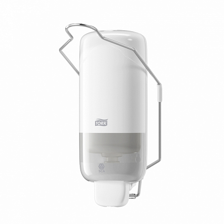 Диспенсер TORK для жидкого мыла с локтевым приводом, белый, S1 (560100)