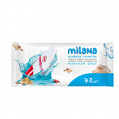 Салфетки влажные антибактериальные "Milana", 72 шт/упак (IT-0573)