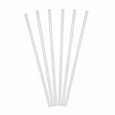 Трубочки для напитков полимерные 240x8 мм, 250 шт/упак