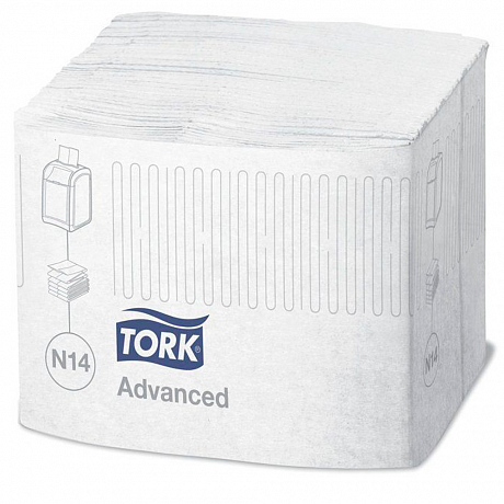 Салфетки для диспенсера Tork Xpressnap Fit, 6 упак по 120 шт, белый, N14 (15830)