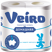 Бумага туалетная  Veiro "Домашняя"