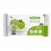 Салфетки влажные антибактериальные "Milana", 20 шт/упак, фисташковое мороженое