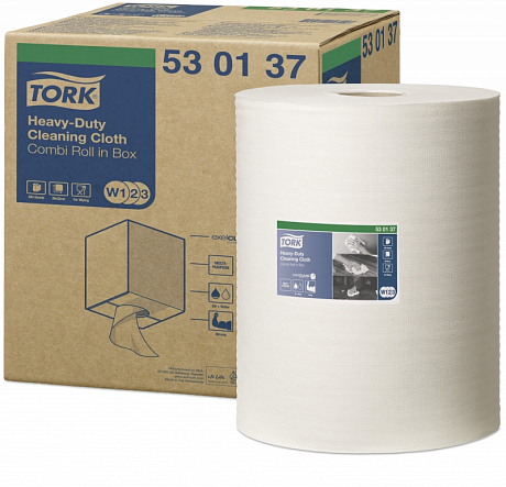 Материал нетканый Tork Premium c центральной вытяжкой повышенной прочности, W1/W2/W3