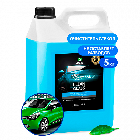 Средство для мытья окон и стекол "CLEAN GLASS", 5 л (133101)