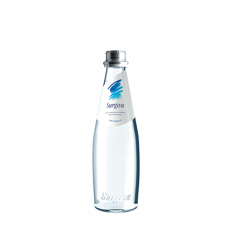 Вода минеральная "Surgiva", 0.25 л, негазированная, стеклянная бутылка
